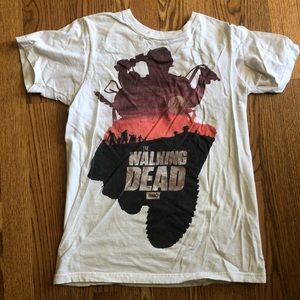 The Walking Dead Daryl Dixon sunset tshirt (small)